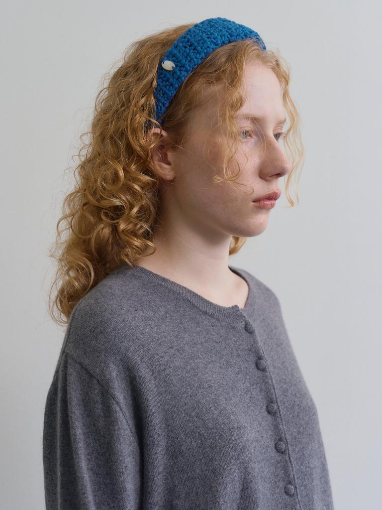 Tinknit Woolen Crown Knit Headband_Brick