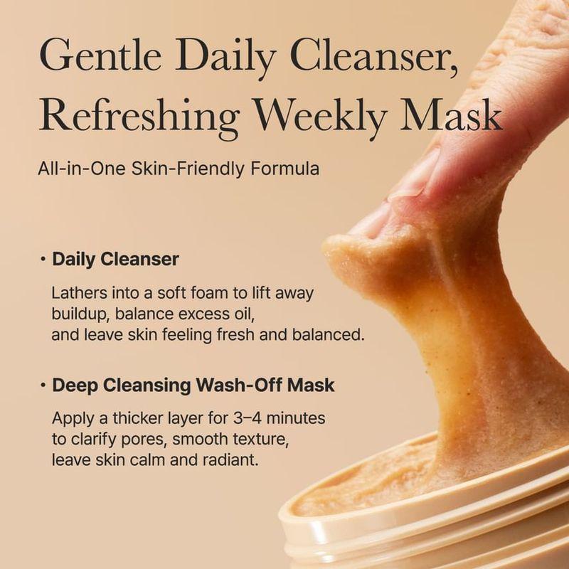 arencia Calendula Rice Mochi Cleanser
