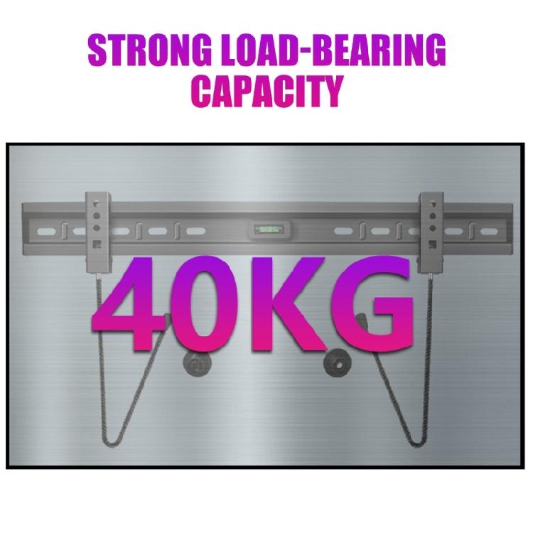 Low Profile TV Wall Mount for 26 to 55/60inch TVs Holds Up to 100lbs for Drywall Use