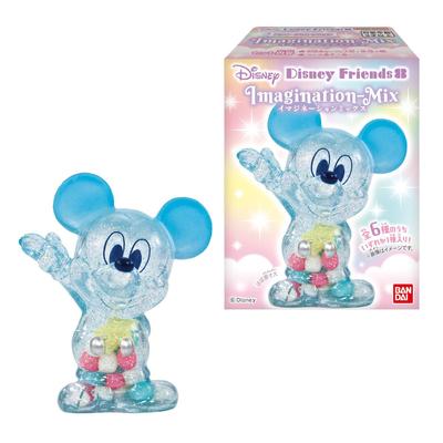 BANDAI Disney Friends8 Dulciuri de bomboane Imagination-Mix (12 bucăți) jucării/Ramune (Disney)