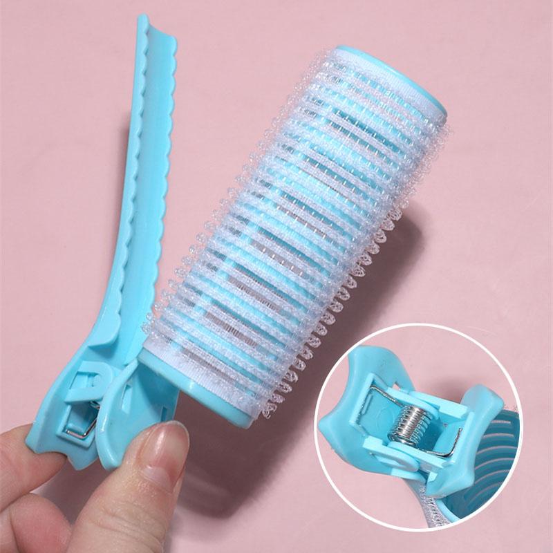 BEPAN Bangs Curling Irons Lazy Hair Rollers Fluffy Styling Clips Fluffy Hairpin Curling Bangs Clips Traceless Hair Top Root Rollers