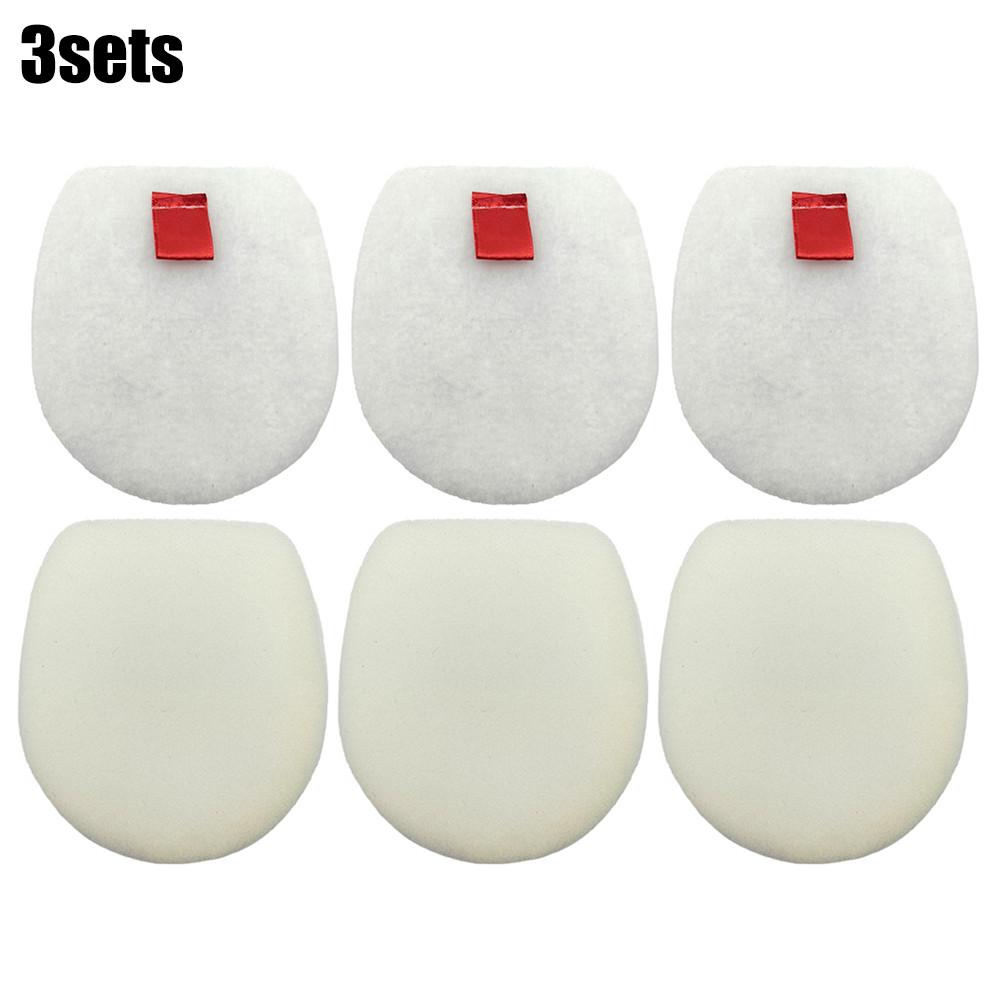 3 sett svampfiltre for Shark Ic300 Iz251Uk Iz201Uk Iz202Sm Iz201Me Iz102