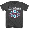 Incubus Augäpfel Herren T-Shirt Alt Rock Band Funk Metal Konzert Tour