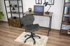NOTO velvet swivel chair - dark gray