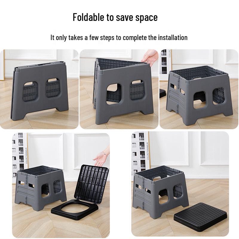 Foldable Portable Camping Toilet for Kids and Adults