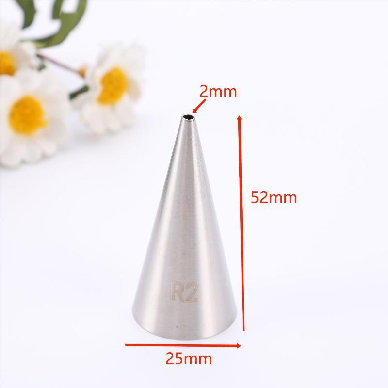Stainless Steel Cake Nozzle Tube Head Diy Pastry Puff Skirt Icing Piping Nozzles Cake Decorating Supplies Baking Tools