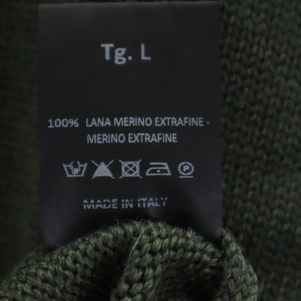 PREMIUM MOOD DENIM SUPERIOR Made In Italy Long Sleeve Sweater L Knit Men's Used