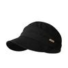 New Retro Newsboy Hat Pleated Simple Temperament Beret Spring and Summer Literary Face Little Peaked Cap