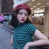 Retro Solid Color PU Leather Beret Hat for Women Casual Windproof Octagonal Caps Elegant Lady Artist Painter Flat Top Caps