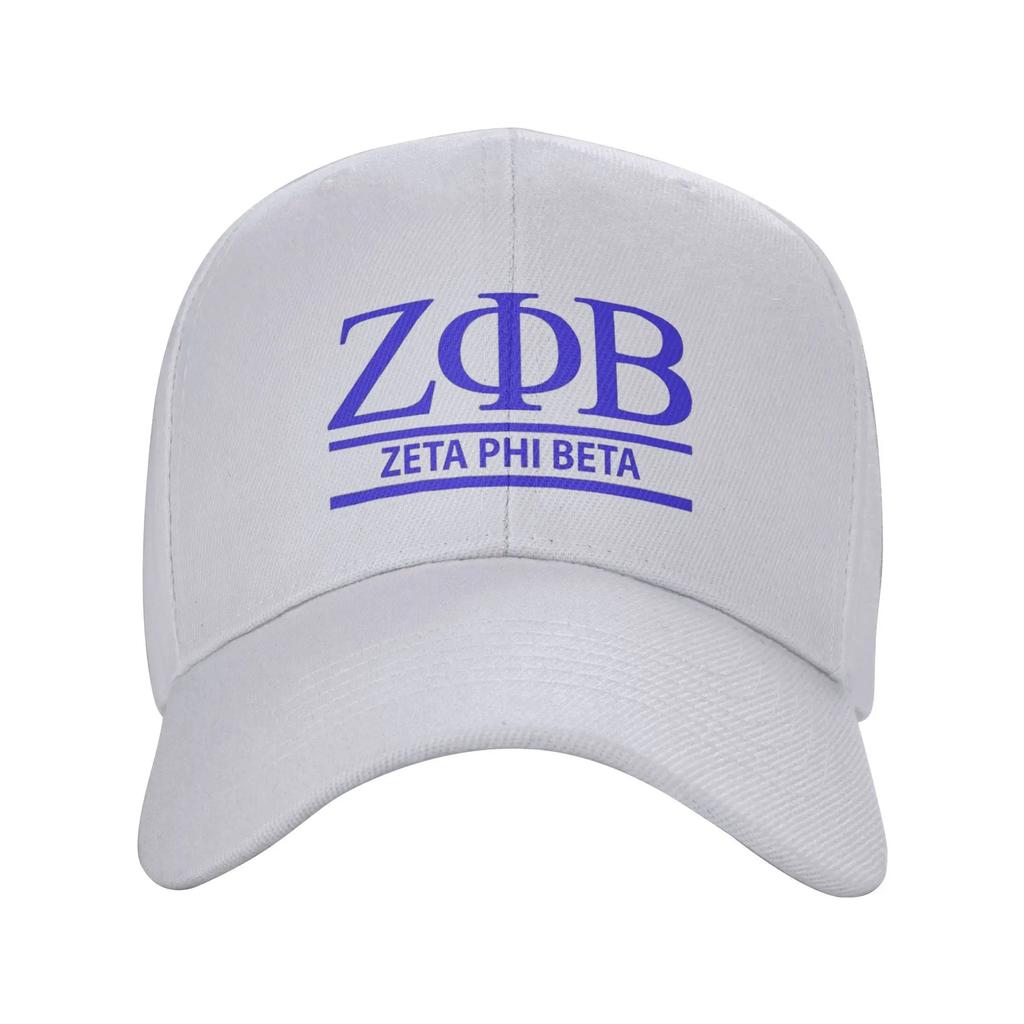 Unisex Baseball Hats Zeta Phi Beta Greek Letter 1920 ZOB Outdoor Streetwear Summer Sports Baseball Caps Hip Hop Cap Casquette