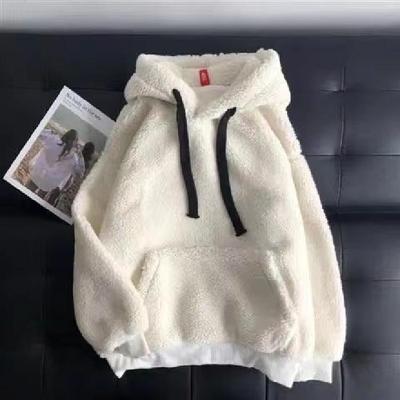 Sweater Seasonal Women's Simple Couple Dress Plush Thick Hooded Loose Top Women Hoodies