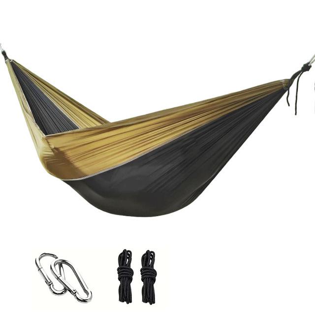 Ultra-light Nylon Parachute Hammock - Anti-rollover, Portable Outdoor Swing for Camping, Adults & Kids
