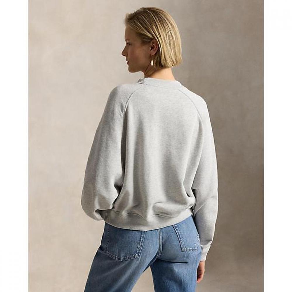 Polo Ralph Lauren Women S Fleece Crewneck Polo Bear Lightweight Wmpokninfb21000020