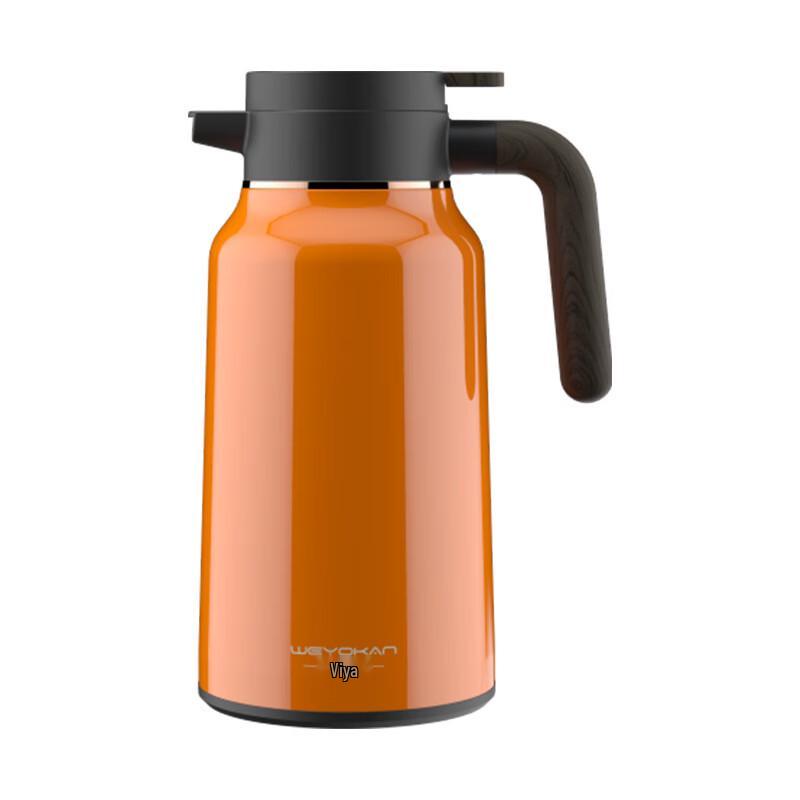 Deouxingguang 2L 304 Stainless Steel Press-Type Vacuum Thermos