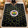 Flannel BlanketFenerbahçe FC Warm Soft Throw Blanket for Indoor Sofa Bed Living Room Use