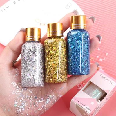 Bezklejowy, błyszczący, płynny cień do powiek Galaxy Sequin