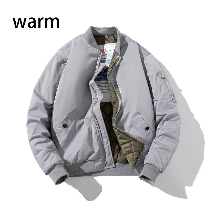 Men Jacket Women Solid Autumn Winter Jacket Fashion Vintage Hooded Baseball Coat Casual Windbreak Red Pink