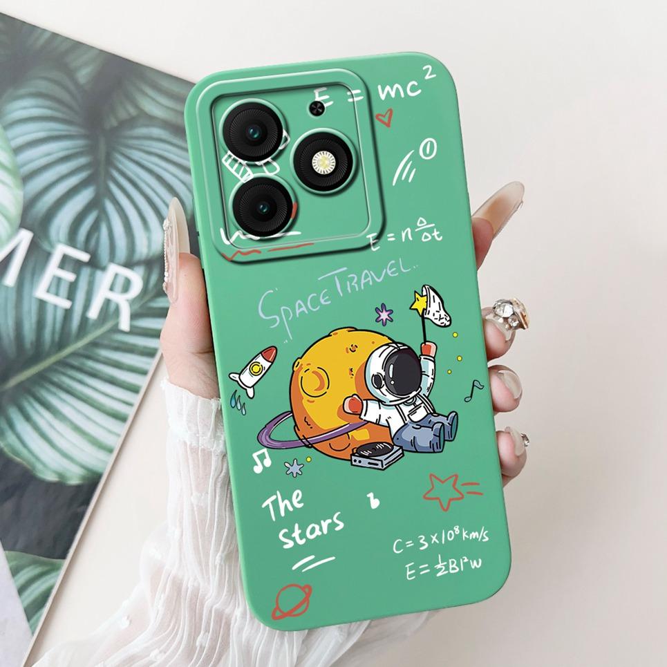 For Cover Itel A50 ItelA50 A 50 Phone Case Back Capa Question Duck Panda Cool Style Animals Cat Painting Soft Silicone Funda Bag