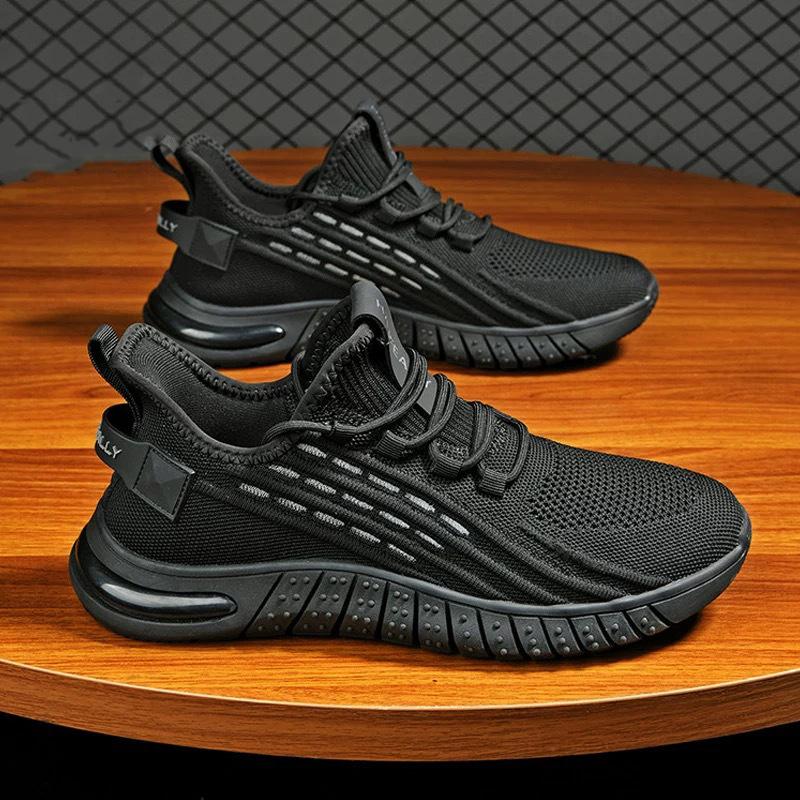 Coconut shoes men's shoes summer new breathable mesh shoes men's trend versatile flying woven sports shoes casual running shoes