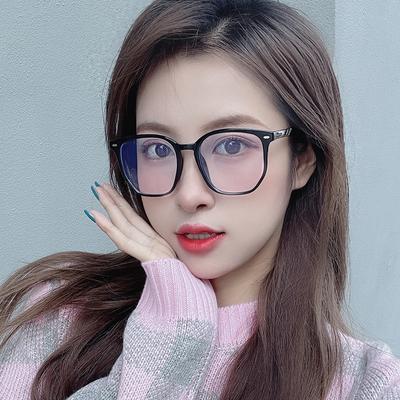 Blaulichtdichte Brillenfassung, modische Polygon-Einsteckfassung für Männer und Frauen mit der gleichen fertigen Myopiebrille.