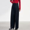 JOY SPEAKER Women's High-Waist Straight Wide-Leg Trousers