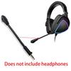 High Sensitivity Clip On Microphone with Clear Voice  Strong ABS Construction Boom Mics Suitable for ROG S
