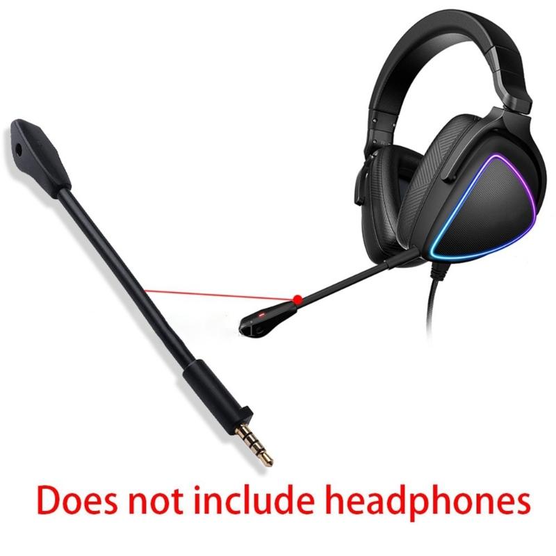 High Sensitivity Clip On Microphone with Clear Voice  Strong ABS Construction Boom Mics Suitable for ROG S