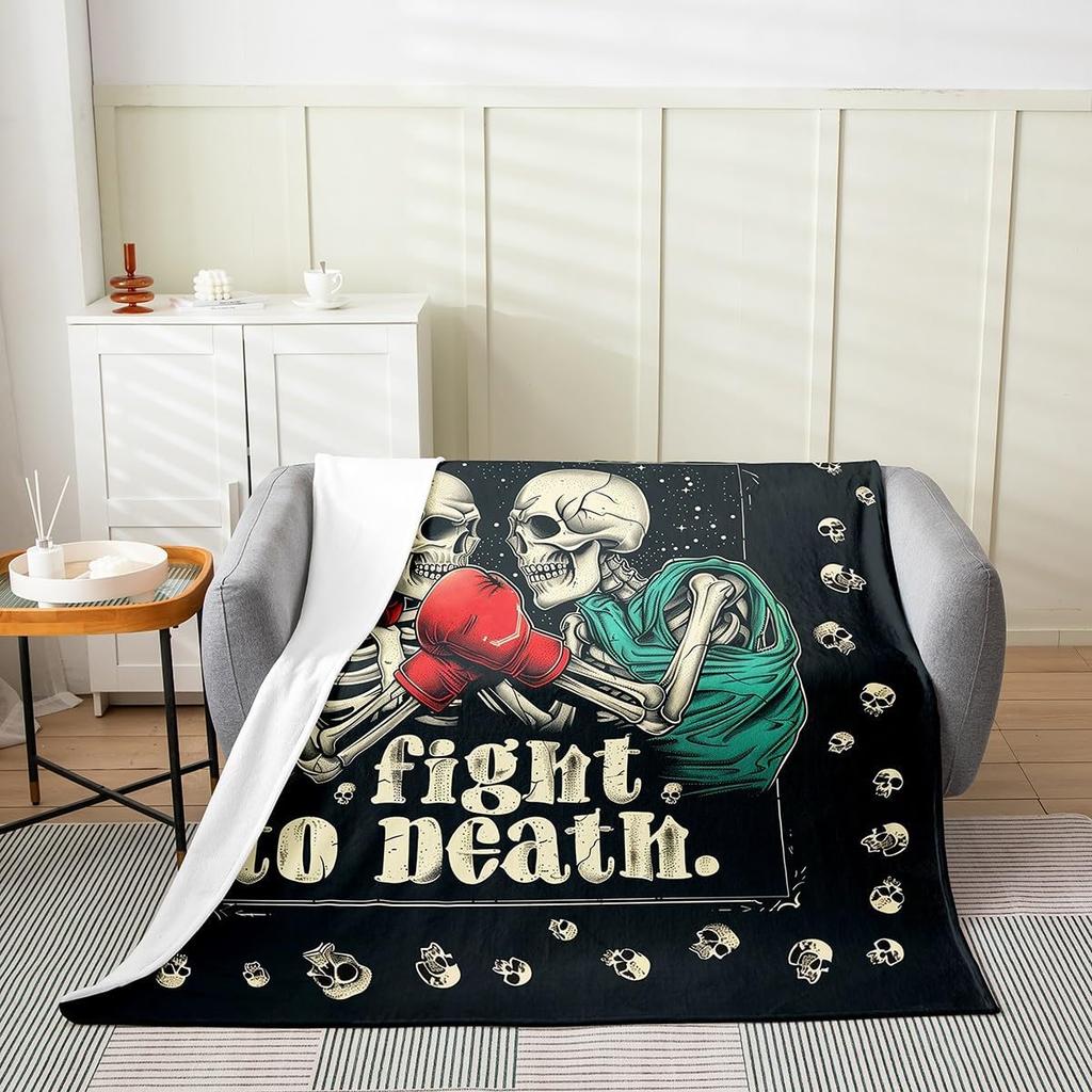 Japanese Style Blanket White Black Crane Throw Blanket Cherry Blossoms Fleece Twin Geometric Plaid Fuzzy Blanket All