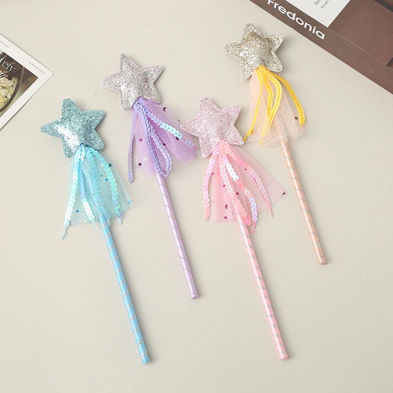 Sequin Star Fairy Wand - Festival & Children's Performance Decoration