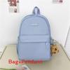 Nylon College Backpack For Girls And Boys With Breathable Cushion Straps For School And Travel