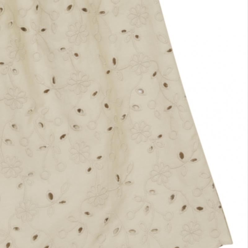 Benetton Gelochter bestickter Rock 3s 46azd001j