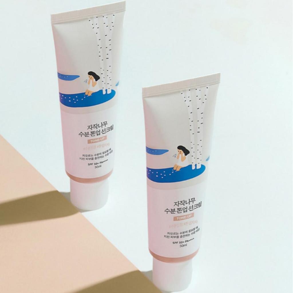 ROUNDLAB LAB Birkensaft Feuchtigkeitsspendende Tone-Up Sonnencreme 50ml