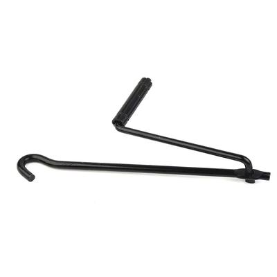 Car Steel Crank Handle Garage Tire Wheel Lug Wrench Crank Speed Handle Tool For Scissor Jack Lifter With Single Hole