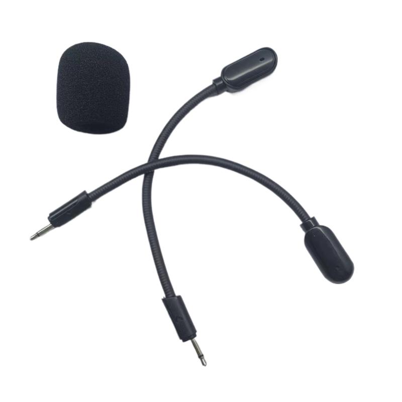 High Clarity Detachable 2.5mm Game Microphone for Clear Communication for 100 Gaming Headsets Mic