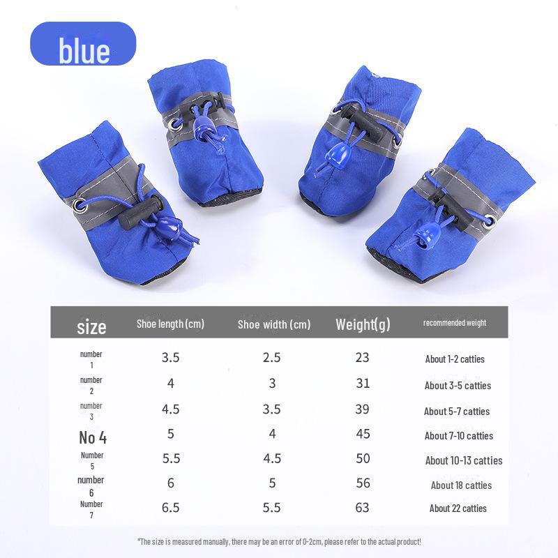 Pantofi Respirabili Antiderapanți Ajustabili pentru Câini pentru Plimbări în Aer Liber, Acoperitori de Picioare Moi pentru Animale de Companie și Cizme de Ploaie pentru Pisici