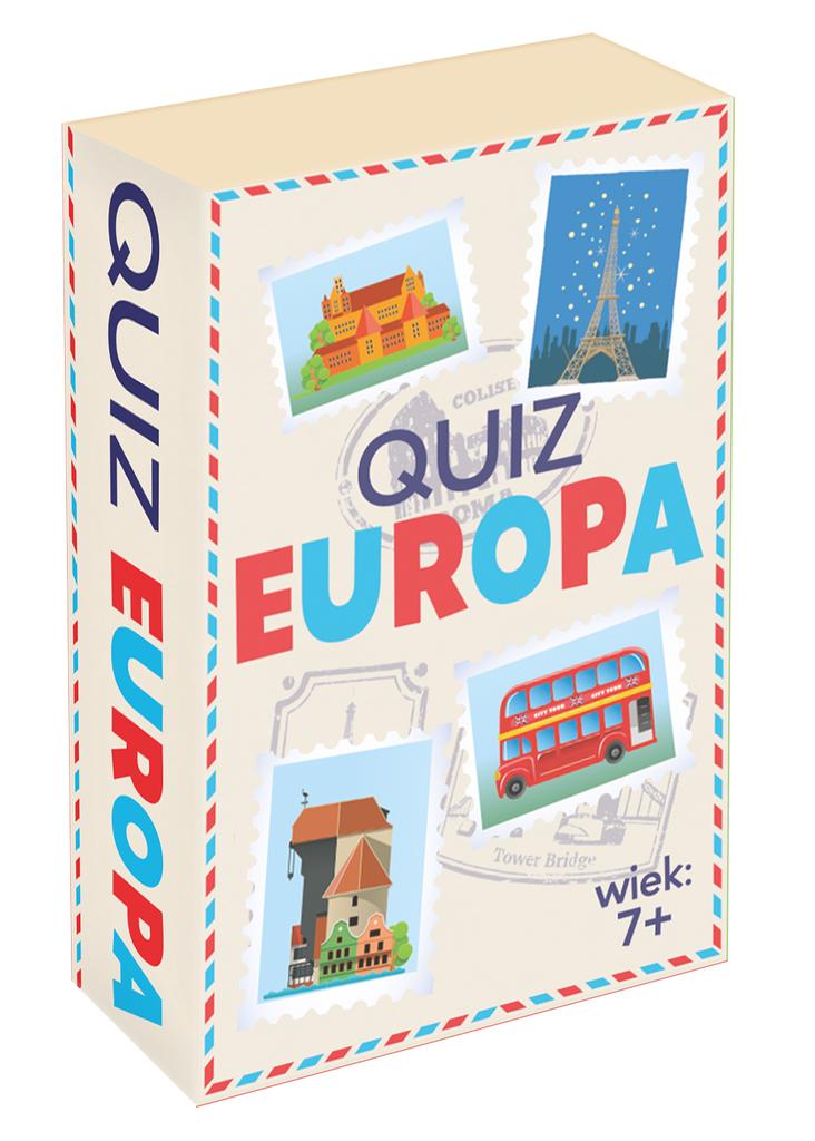 Quiz Europe. Mini. Board game. Kangaroo