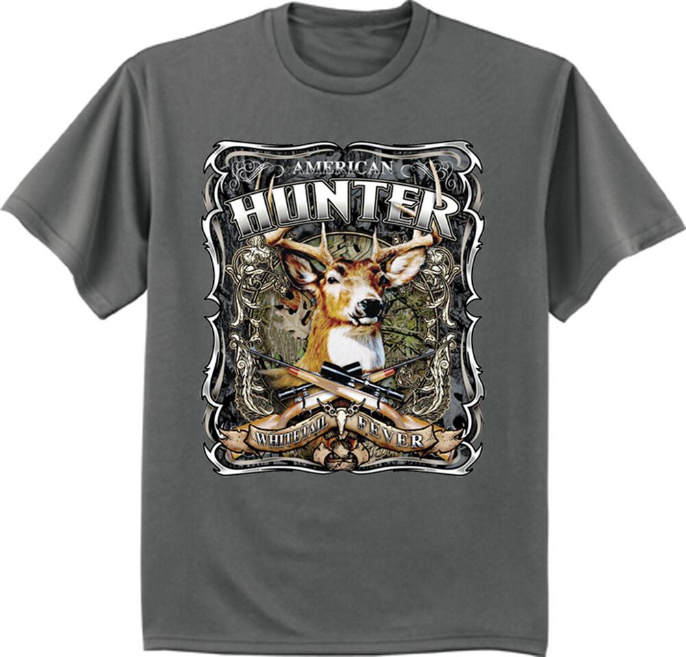 Deer Hunting T-shirt Mens Gifts Dad Fathers Day Graphic Tee Clothing Apparel
