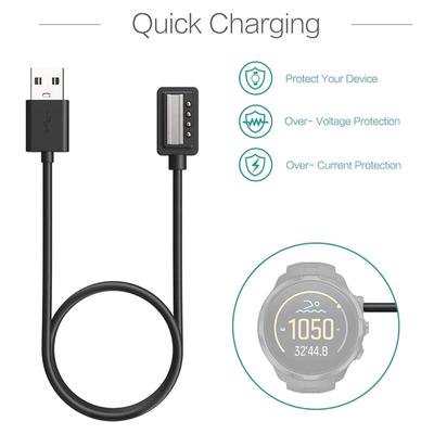 Laddare för Suunto Spartan Sport Wrist Hr Ultra för Suunto 9 Baro D5 USB-laddningskabel Dockningsstation Smartklocka-laddare