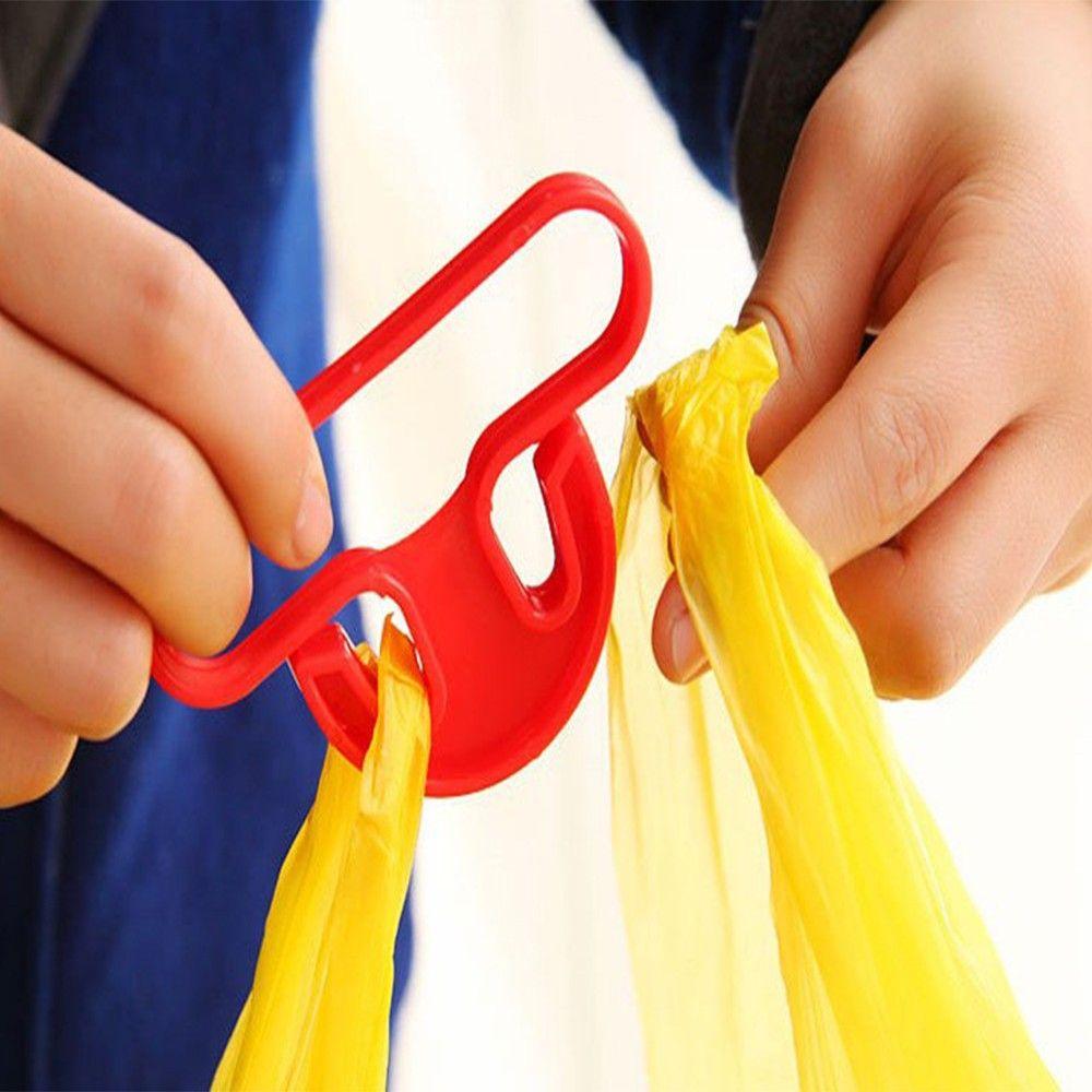 Creative Bag Carrier Household Goods Solid Carrier Bag Tools Shopping Grocery Bag Holder Handle