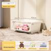 Stackable Flip Cover Storage Box Multi-Size Children's Playroom Organizer  Children's Playroom