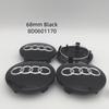 4pcs 3D for qaz17 60mm 61mm 68mm 69mm 135mm Car emblem Wheel hub Center Cap Badge covers sticker Decals Styling accessories