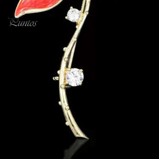 Broche de pérolas de imitação de strass, acabamento fino, formato de flor azul, acessórios para fantasias femininas