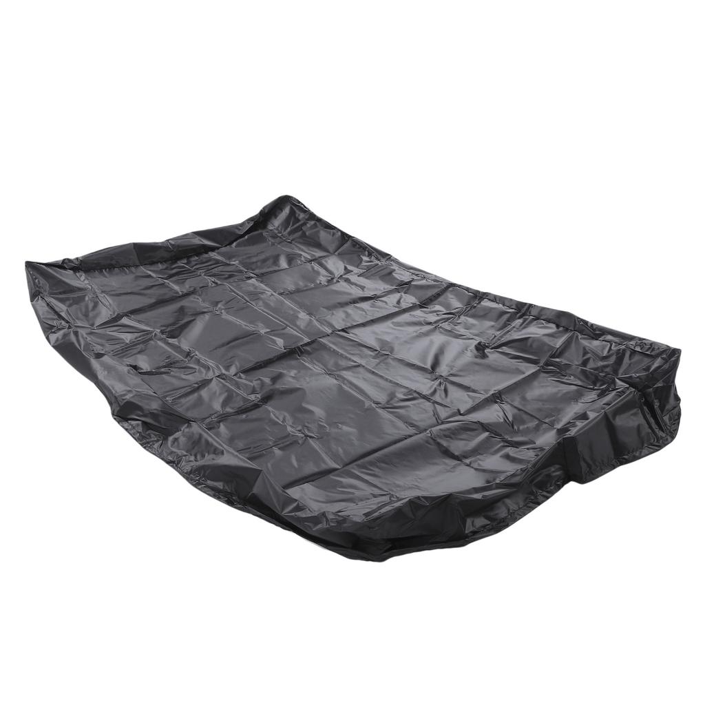 Wagon Rain Cover Foldable Water Proof Dust Proof Oxford Cloth Wagon Cart Cover with Adjustable Drawstring for Outdoor Camping Gardening
