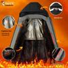 Tucano Men's Winter Fleece-Lined Padded Hooded Jacket