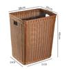 Imitation Rattan Laundry Hamper with Handles