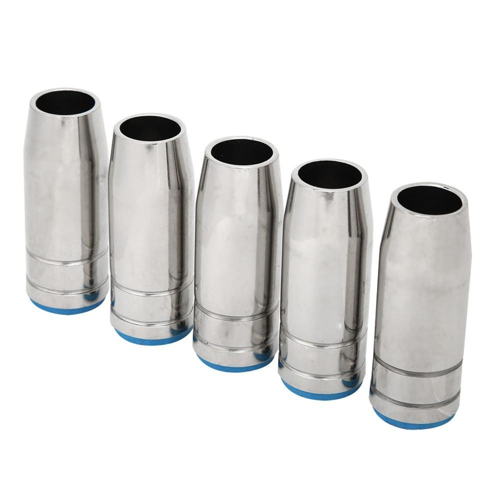 5pcs Copper MIG Welding Nozzle 15mm Diameter Welding Torch Nozzle Industrial Welding
