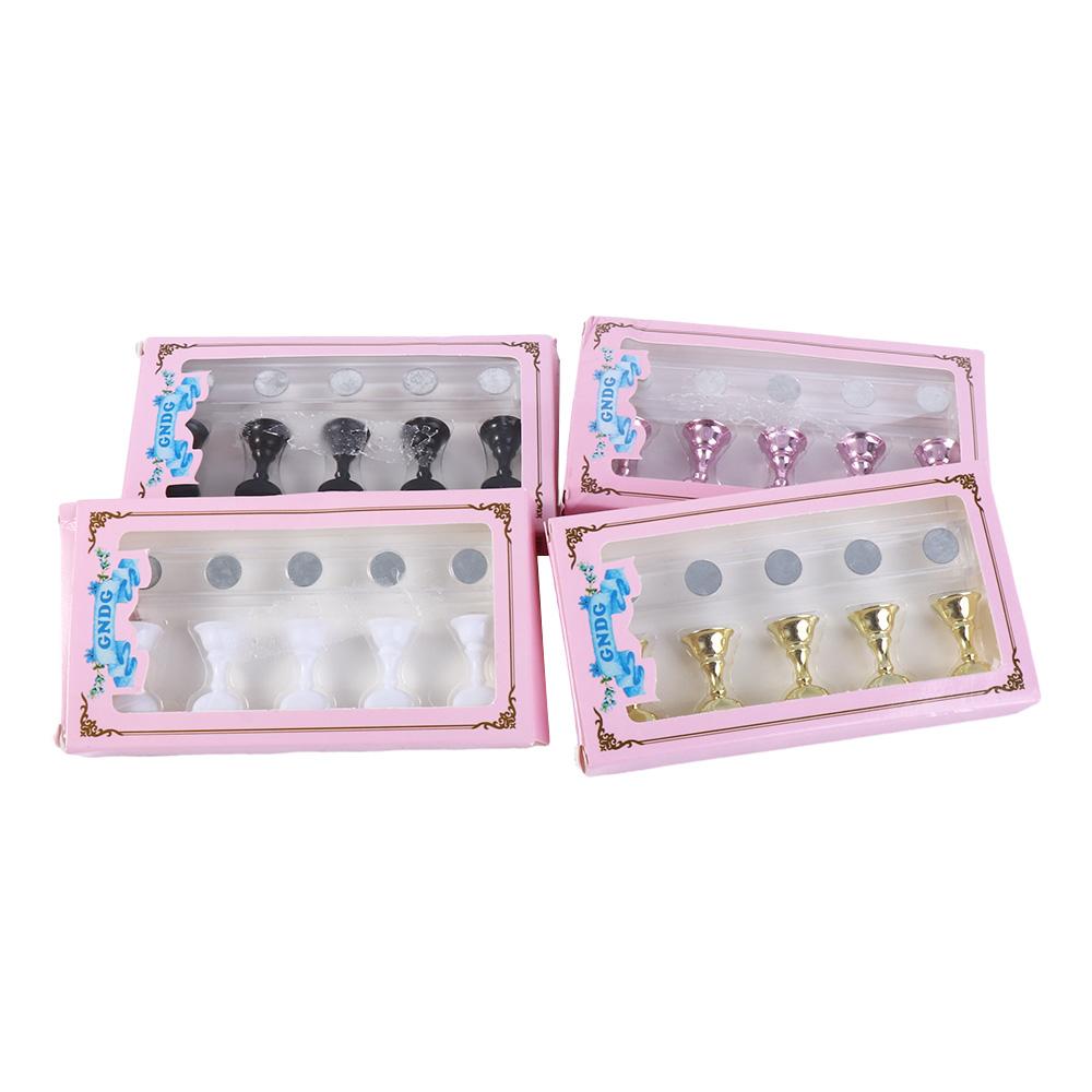Practice Model Nail Art Training False Nail Tip Holder Nail Display Chess Board Nail Art Practice Stands Nail Display Stand