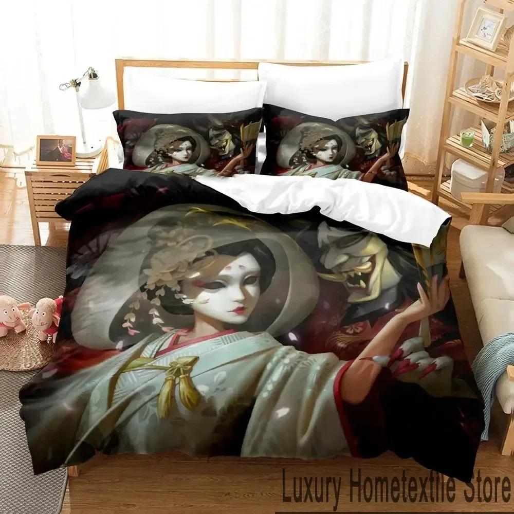 

Game Identity V Аниме Постельное белье Мальчики Девочки Твин Queen King Size Пододеяльник Наволочка Кровать Мальчики Взрослый Домашний Текстиль Текстиль EU Single 135x200cm