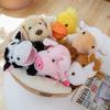 29 Animal Handpuppet Dolls Elephant Raccoon Monkey Zebra Lion Rabbit Koala Fox Giraffe Doll Family Story Role Playing Finger Toy