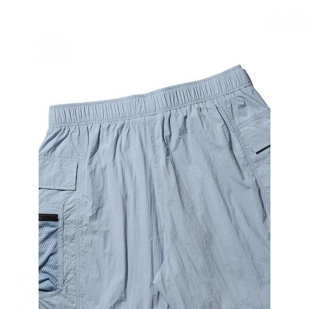 Bbc Earth Half Pants With Mesh Pocket  Blue 